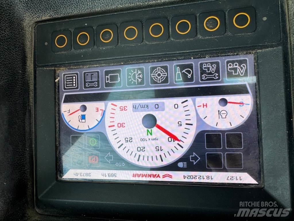Yanmar B95W (40667) Bagri na kolesih