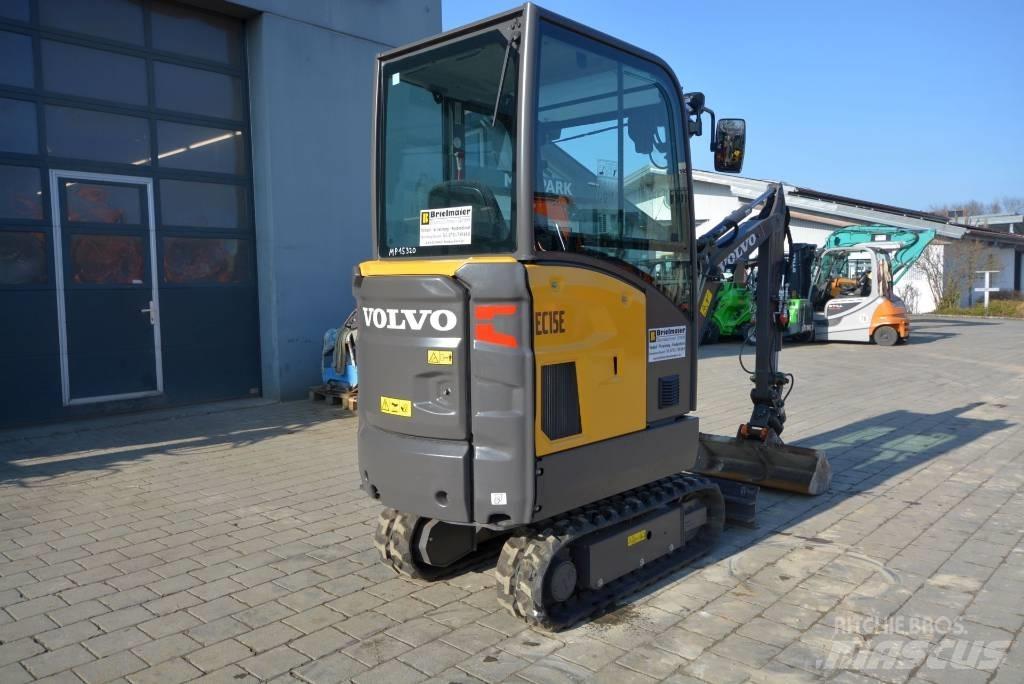 Volvo EC 15 E Mini bagri <7t