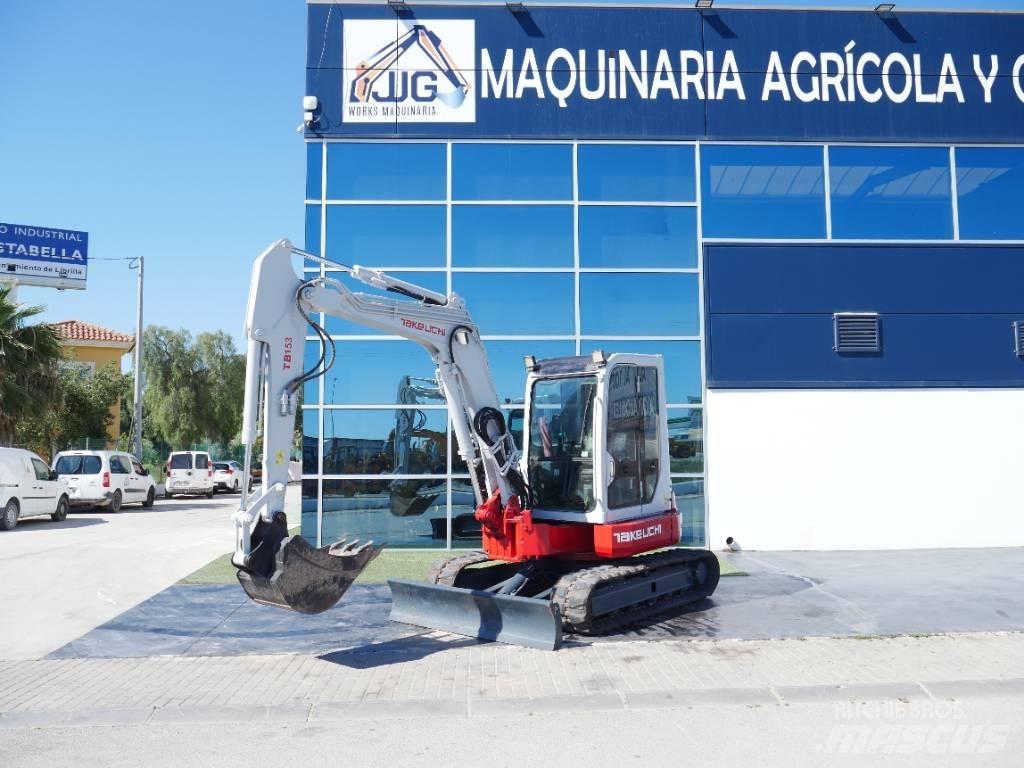 Takeuchi TB 153 FR Mini bagri <7t