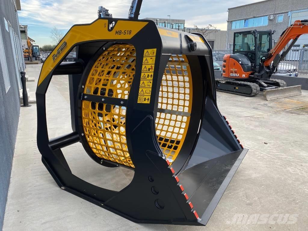 MB Crusher MB-S18 S4 Drugi priključki in komponente