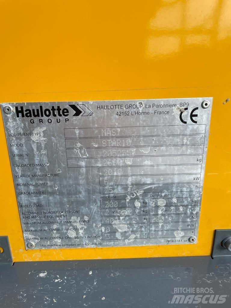 Haulotte Star 10 Vertikalna dvigala