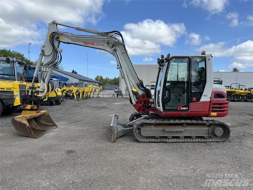 Takeuchi TB 290 Midi bagri 7t – 12t