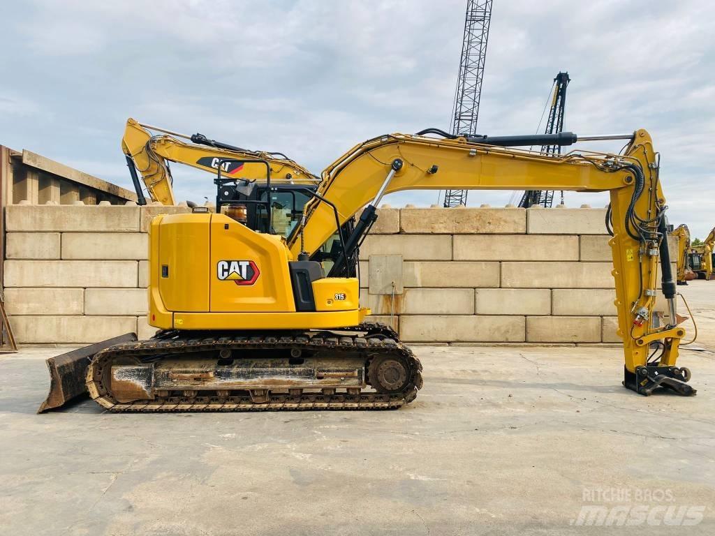 CAT 315 Bagri goseničarji