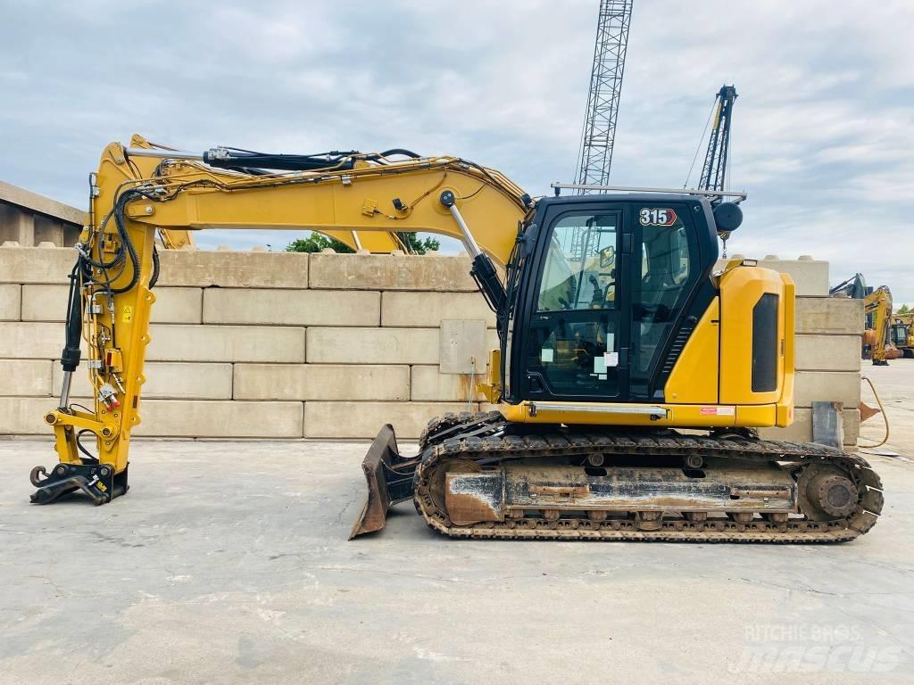 CAT 315 Bagri goseničarji