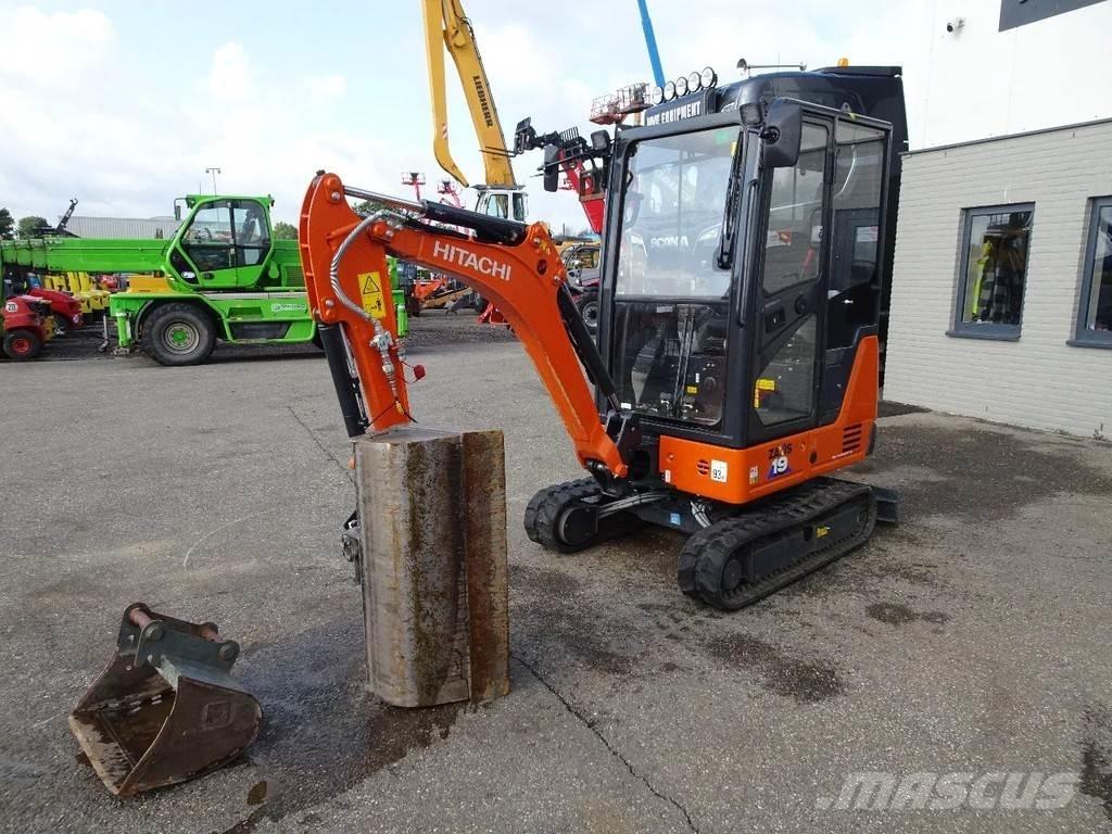 Hitachi ZX19-6 Mini bagri <7t