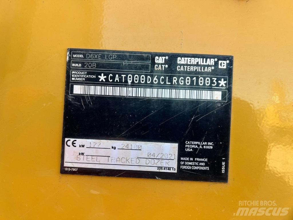 CAT D6XE Buldožerji goseničarji