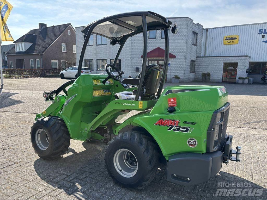 Avant 735i TDL Kolesni nakladalci