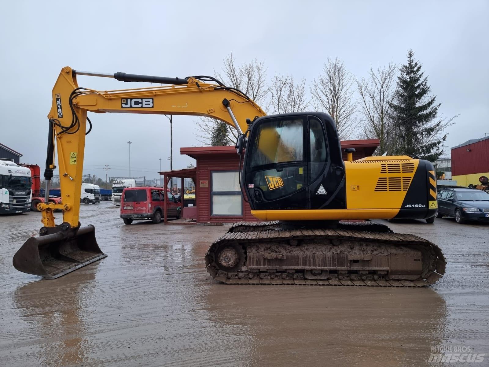 JCB JS 160 LC Bagri goseničarji