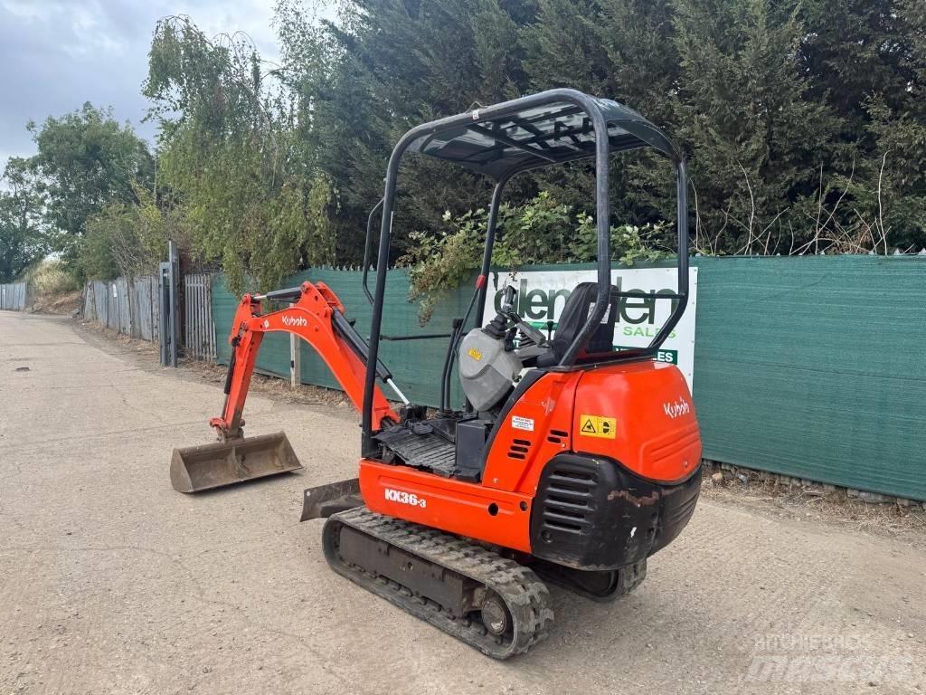 Kubota KX 36-3 Mini bagri <7t