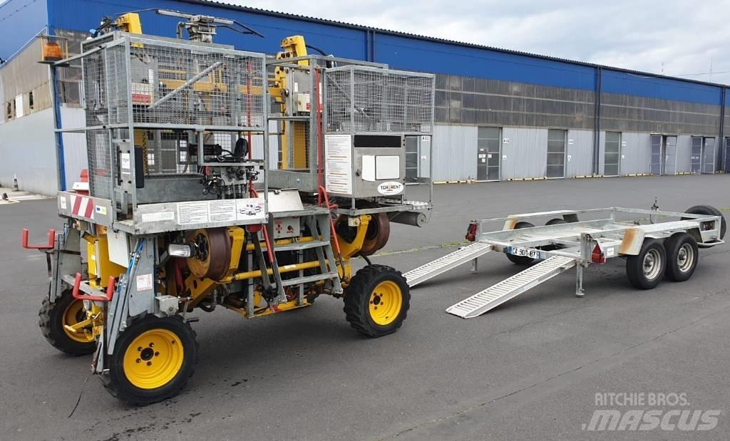  Axe Road Rail Lifter Vzdrževanje železnic