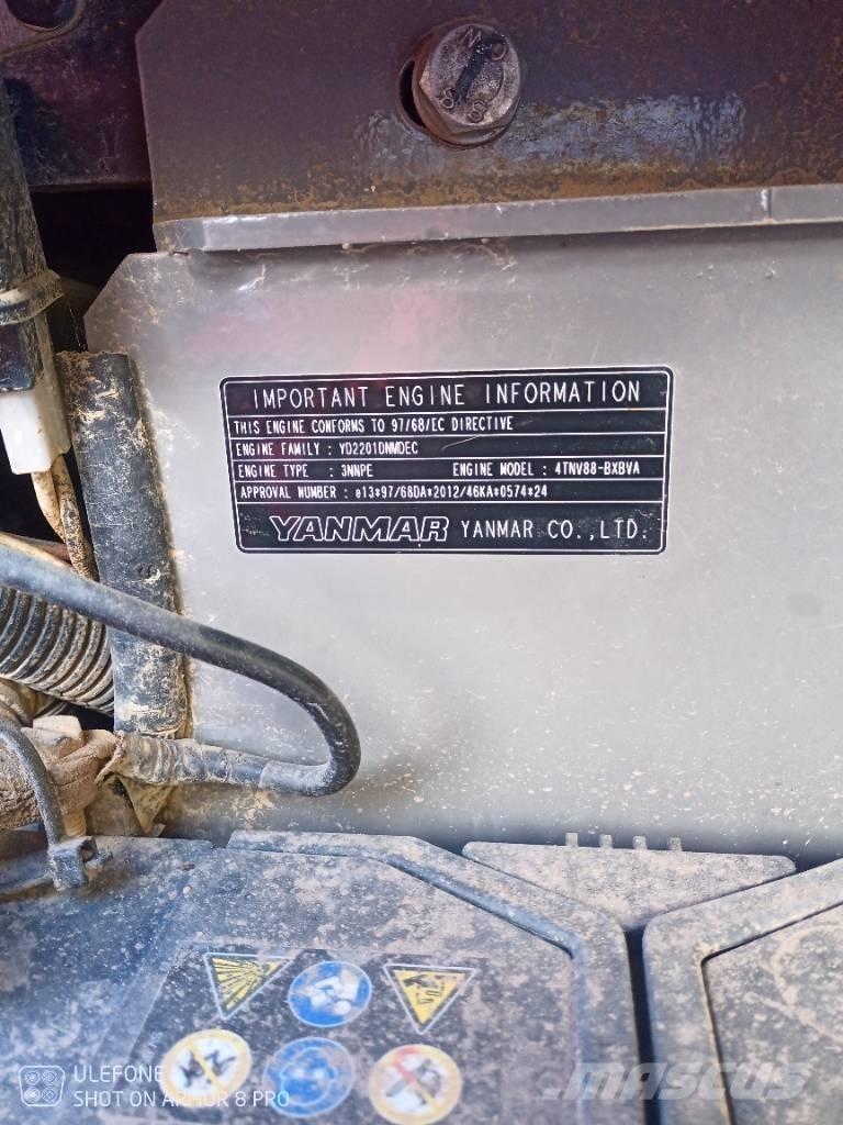 Yanmar Vio 50 U Mini bagri <7t
