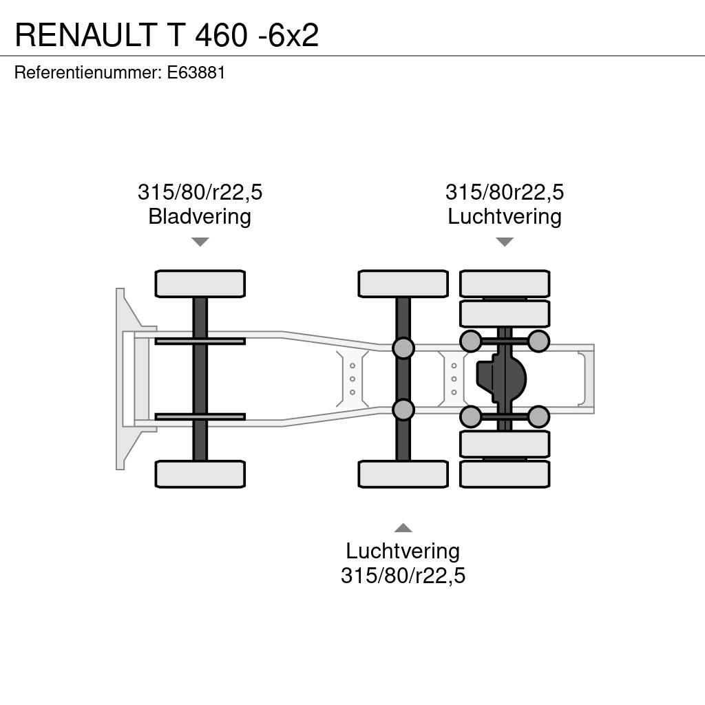 Renault T 460 -6x2 Vlačilci