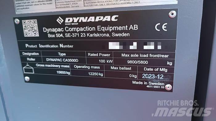 Dynapac CA3500D Drugi valjarji