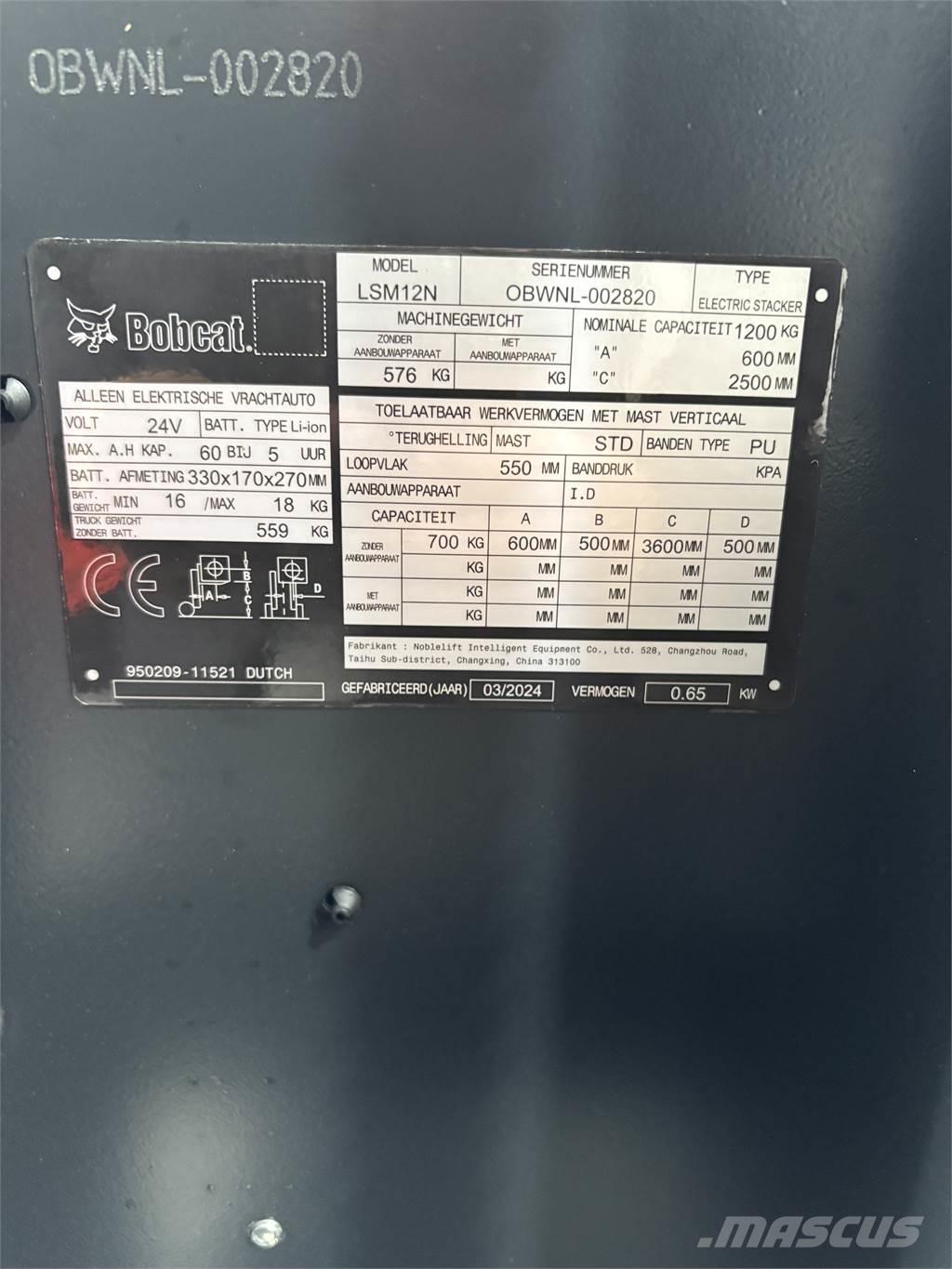 LSM  Ročni električni viličar