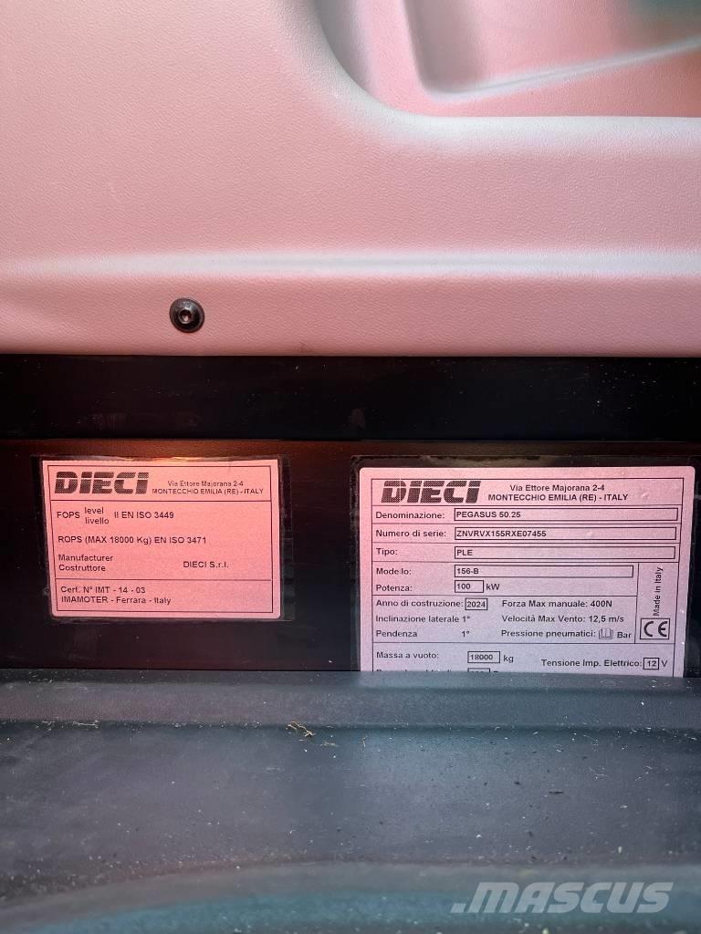 Dieci Pegaus 50.25 Teleskopski viličarji