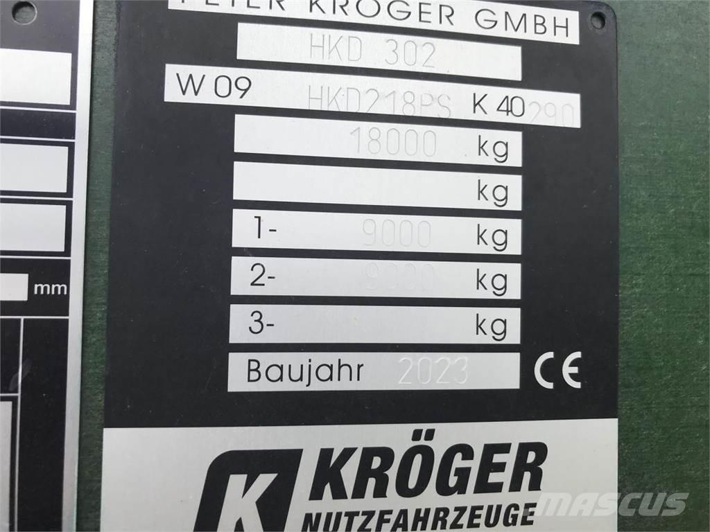 Kröger HKD 302 Kiper prikolice
