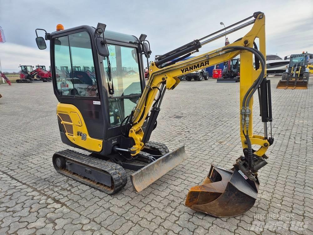 Yanmar SV 18 Mini bagri <7t