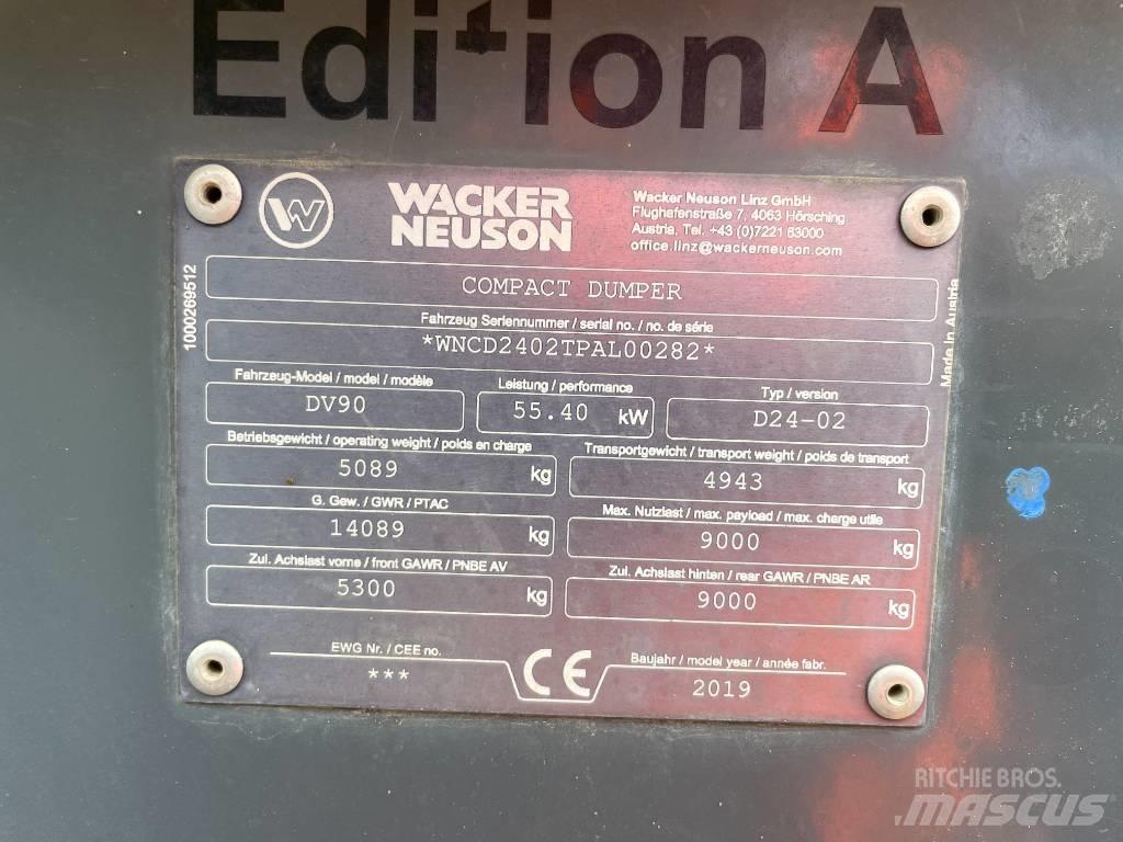 Wacker Neuson DV 90 Ne cestni demperji