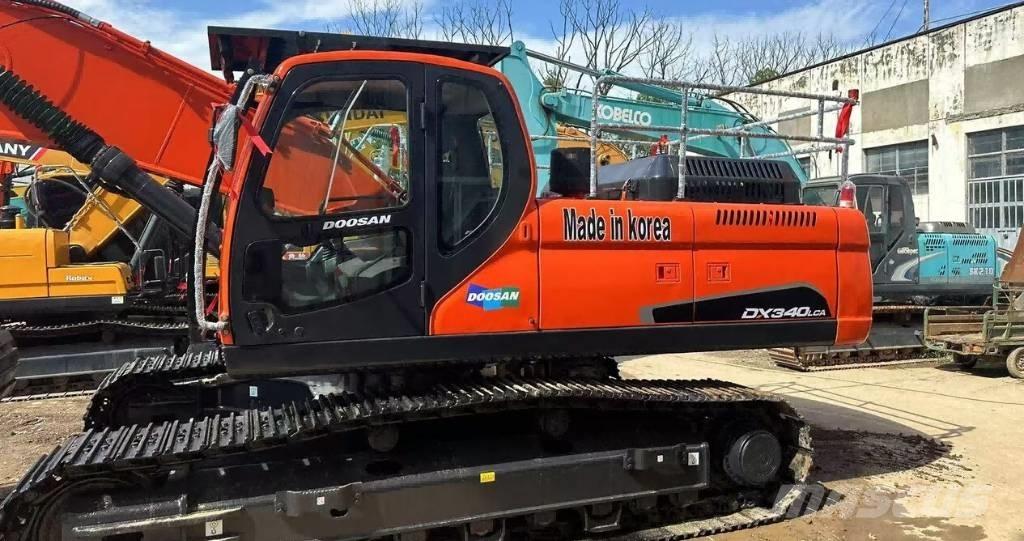 Doosan DX340 Bagri goseničarji