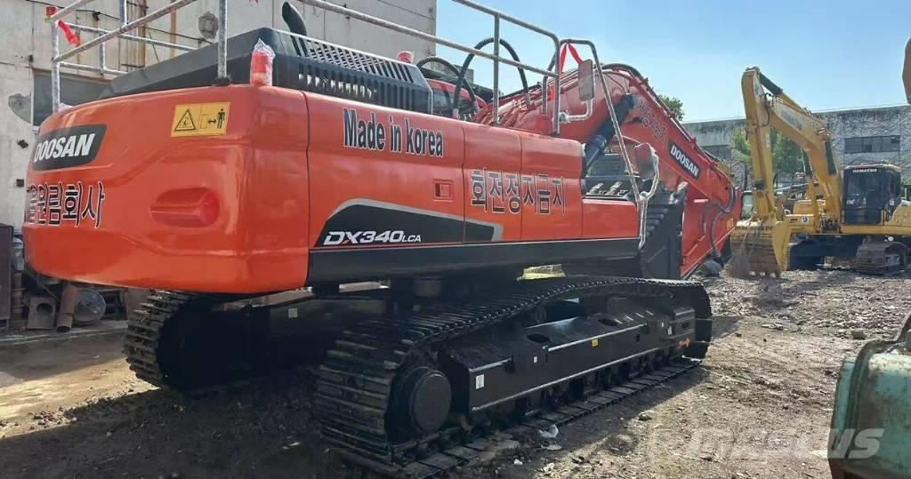 Doosan DX340 Bagri goseničarji