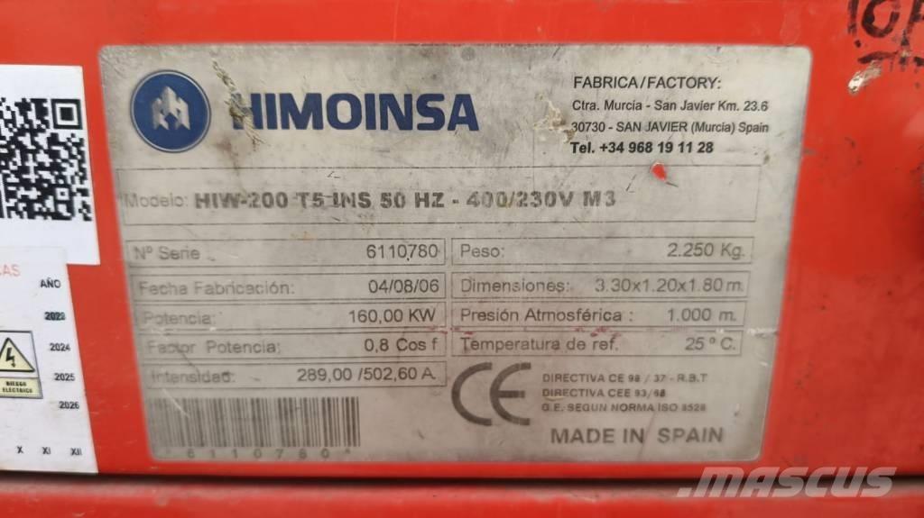 Himoinsa HIW 200 T5 Dizelski agregati