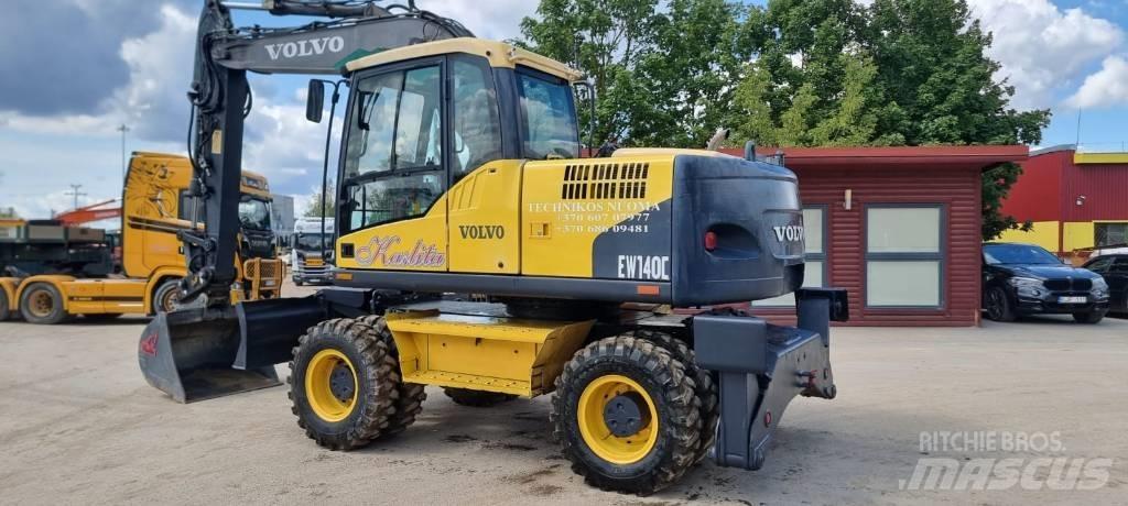 Volvo EW 140 C Bagri na kolesih