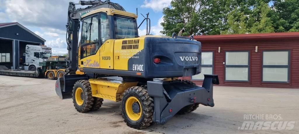 Volvo EW 140 C Bagri na kolesih