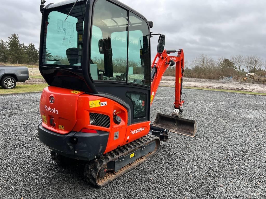 Kubota KX 019-4 Mini bagri <7t