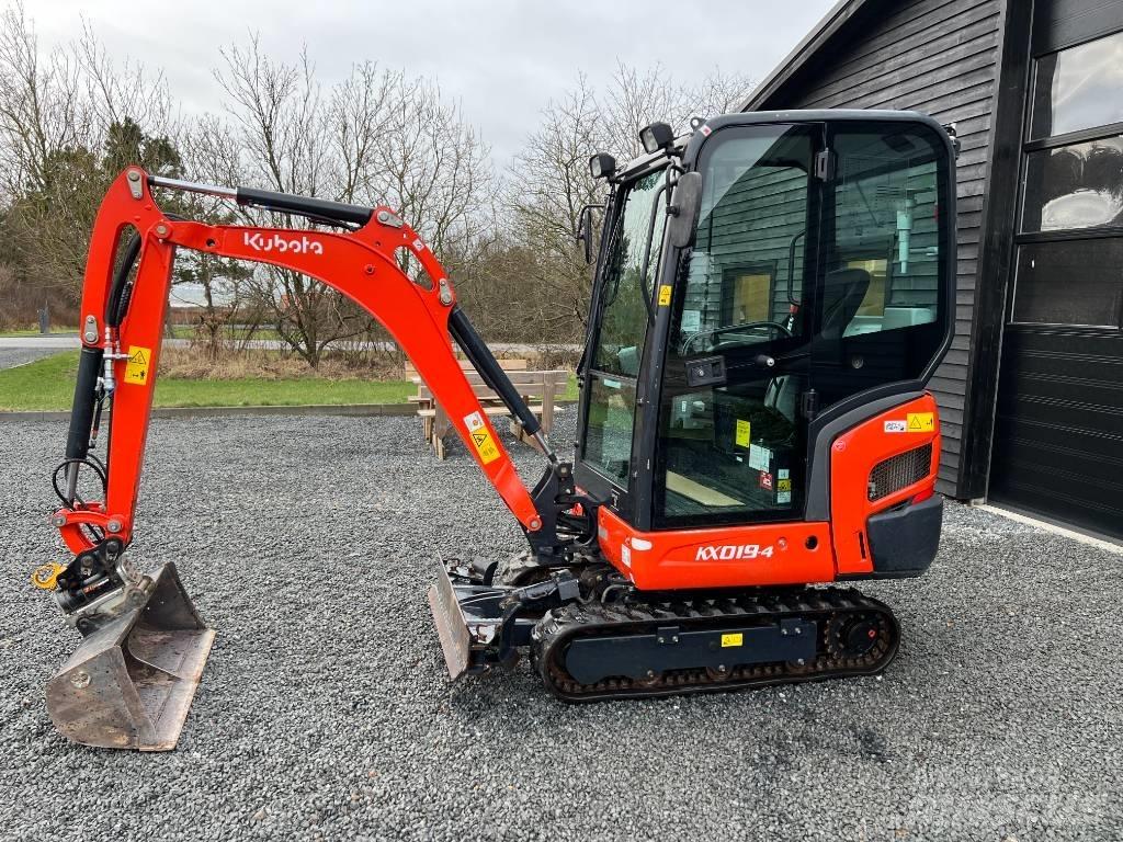 Kubota KX 019-4 Mini bagri <7t