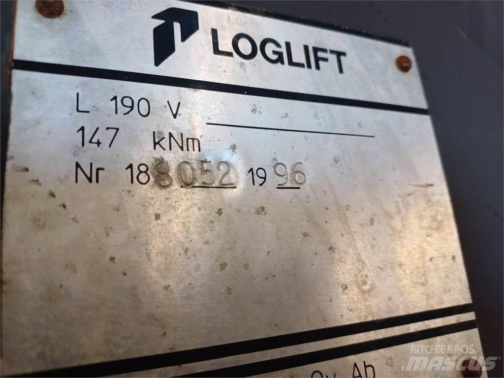Loglift 190v Dvigala za gozdne kombajne
