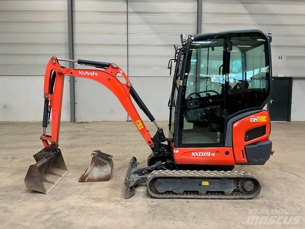 Kubota KX 019-4 Mini bagri <7t