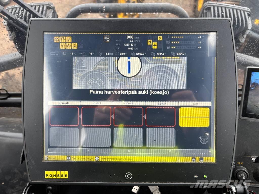 Ponsse Scorpion 8W Harvesterji
