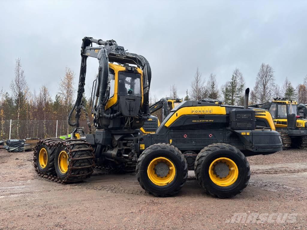 Ponsse Scorpion 8W Harvesterji