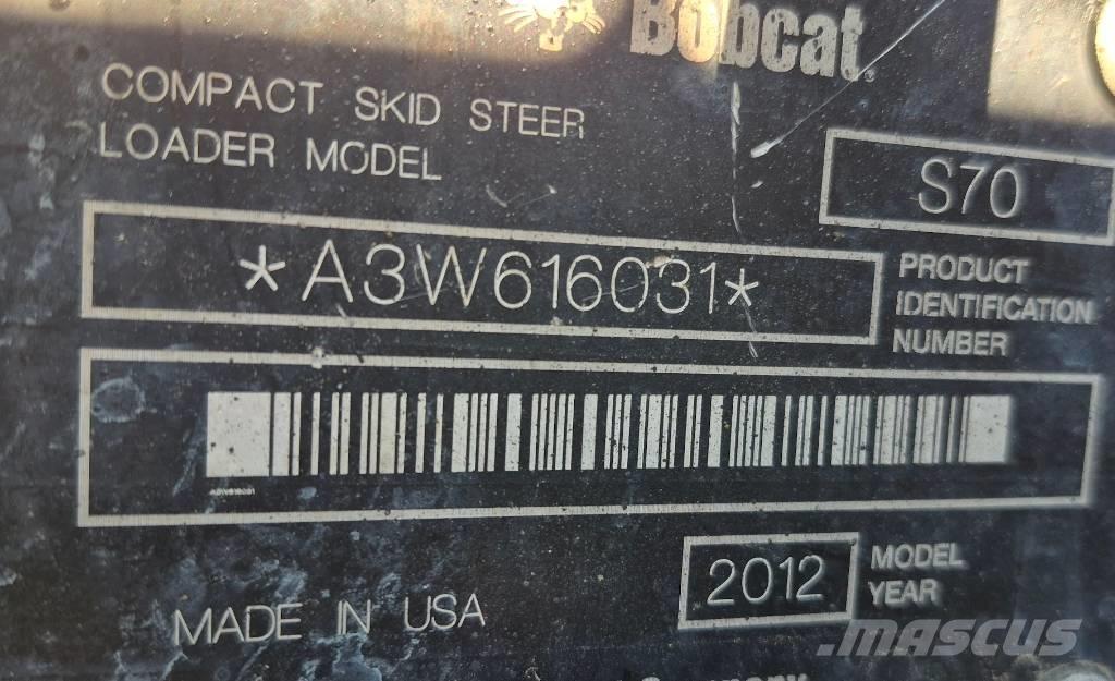 Bobcat S 70 Skid steer mini nakladalci