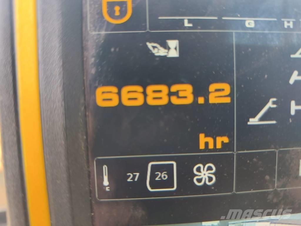 JCB JS 145 W Bagri na kolesih