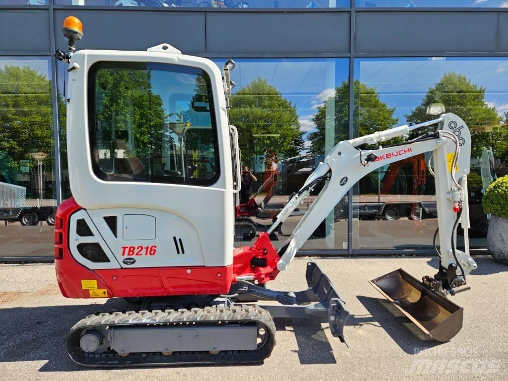 Takeuchi tb216 Mini bagri <7t