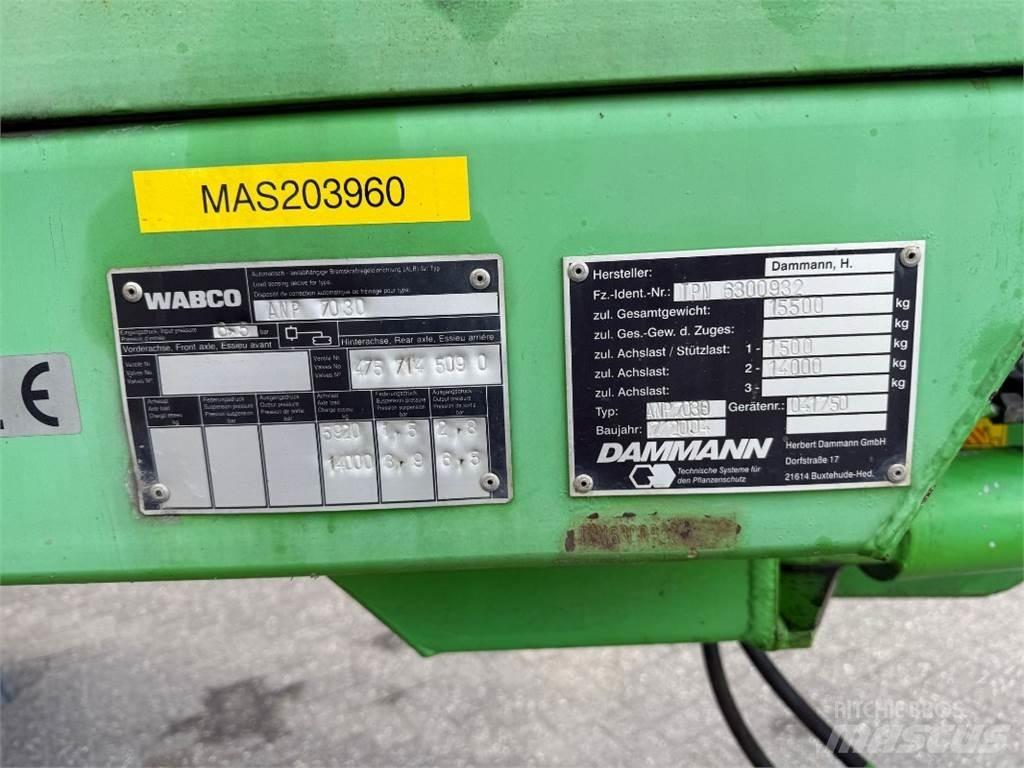 Dammann ANP 7030 Vlečne škropilnice
