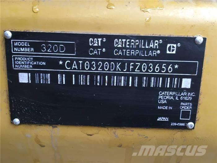 CAT 320 D Bagri goseničarji