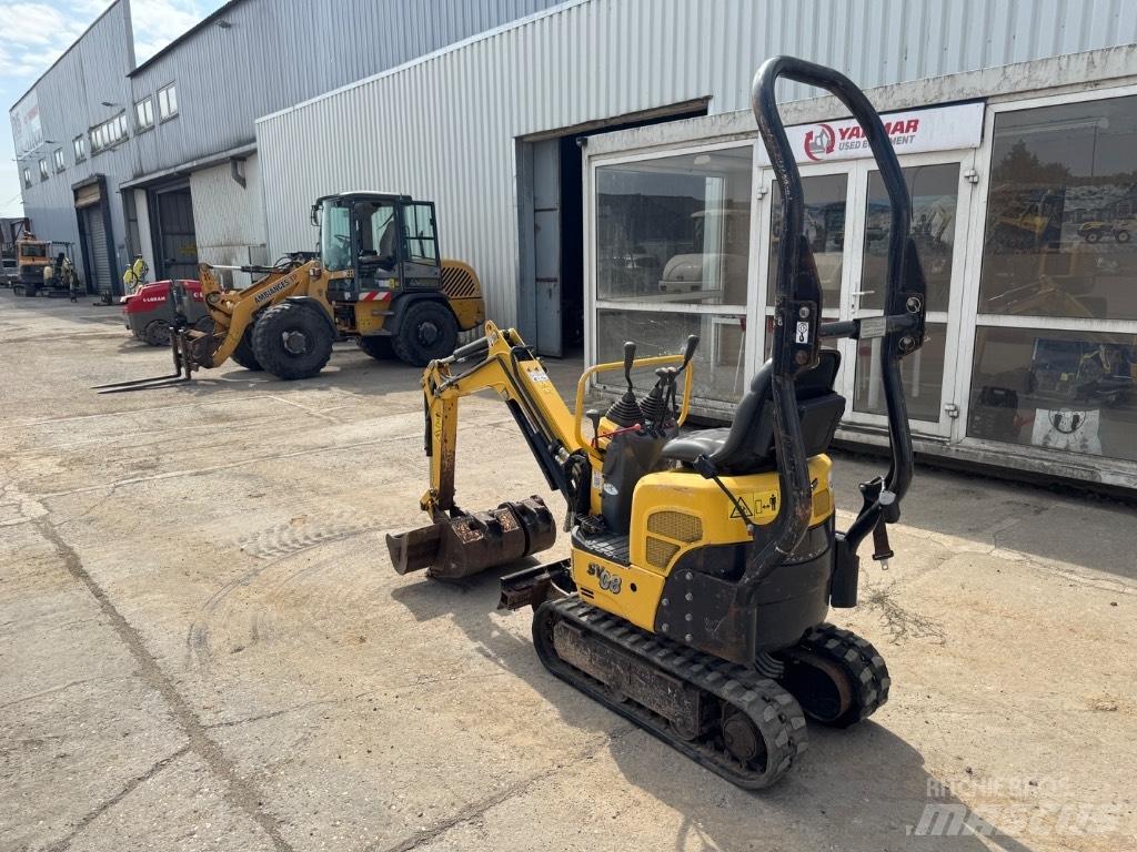Yanmar SV08 (1D199) Mini bagri <7t