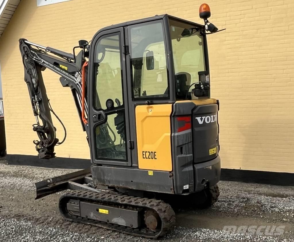 Volvo EC 20 E Mini bagri <7t