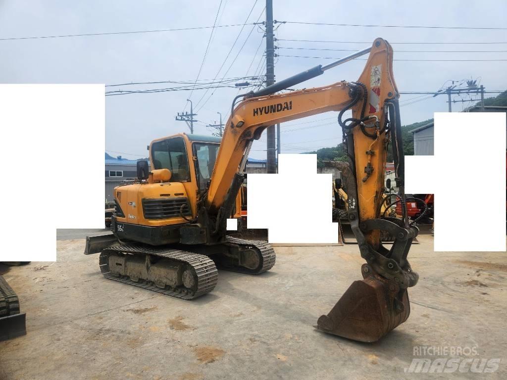 Hyundai Robex 55 Mini bagri <7t