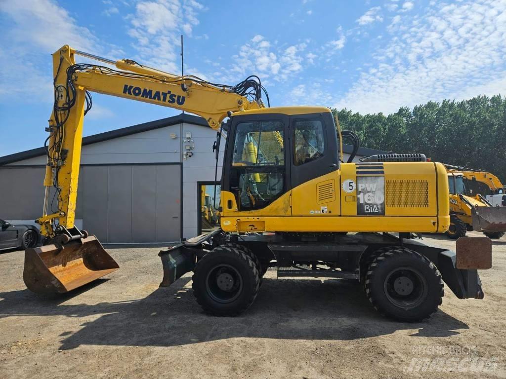 Komatsu PW 160-7 Bagri na kolesih