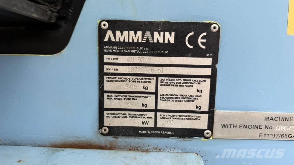Ammann AV  95-2 Dvojni valjarji