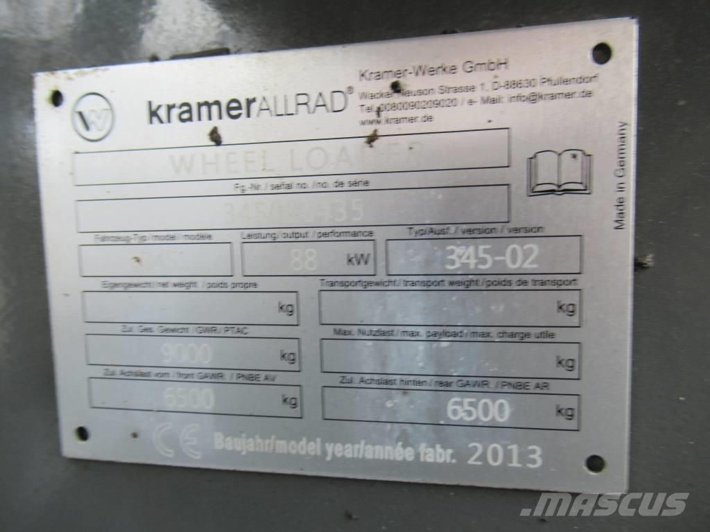 Kramer 880 2 x KAUHA Kolesni nakladalci