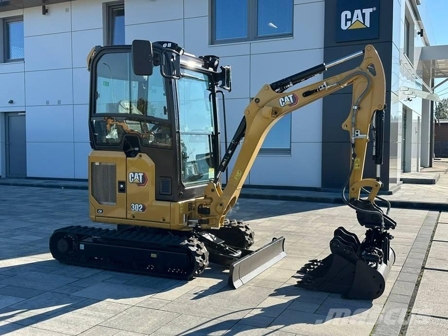 CAT 302 CR Mini bagri <7t