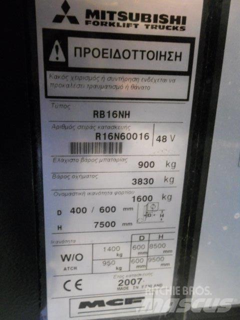 Mitsubishi RB16NH Viličarji s pomičnim teleskopom