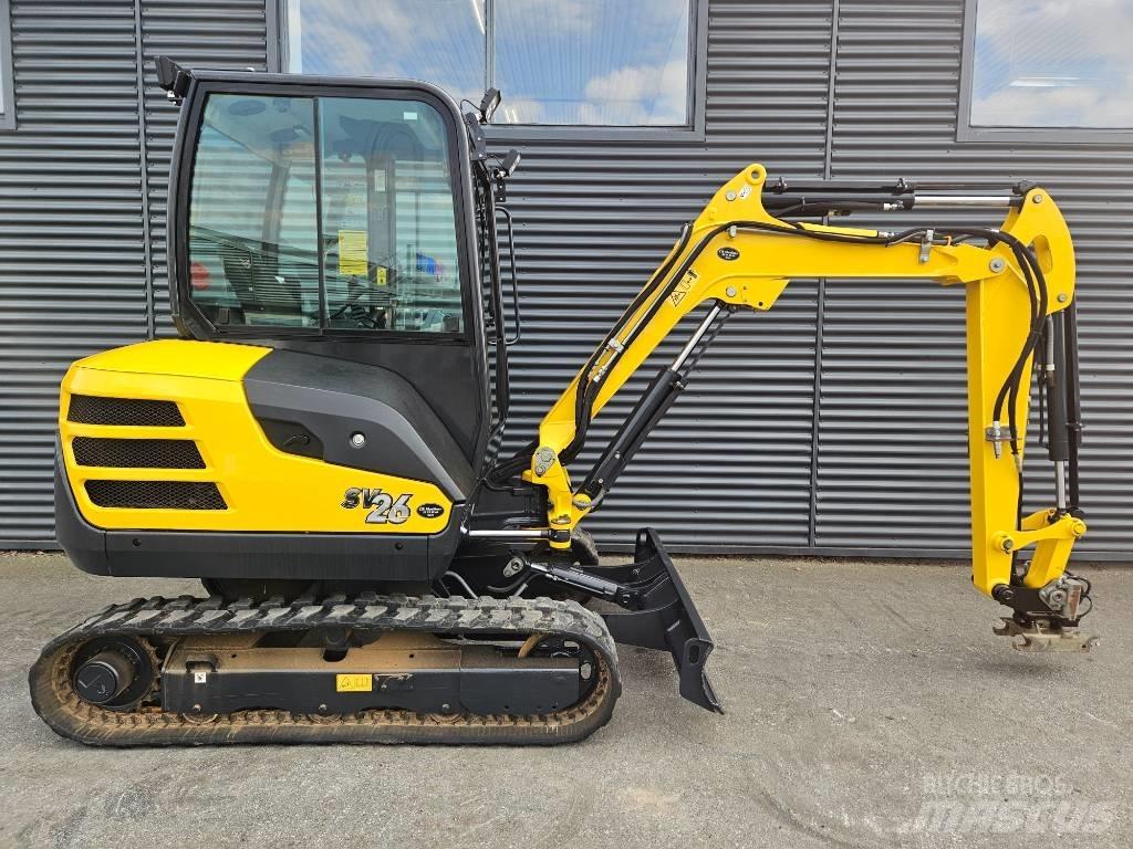 Yanmar sv26 Mini bagri <7t