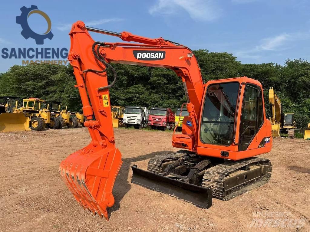 Doosan DH 80 Midi bagri 7t – 12t