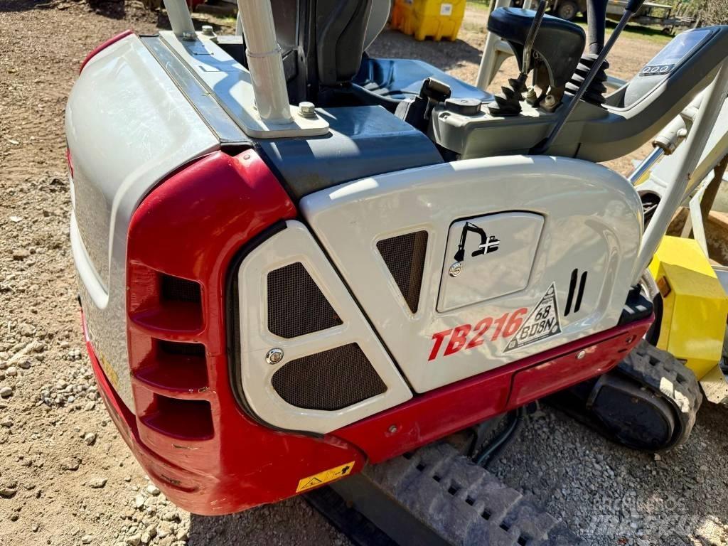 Takeuchi TB 216 Mini bagri <7t