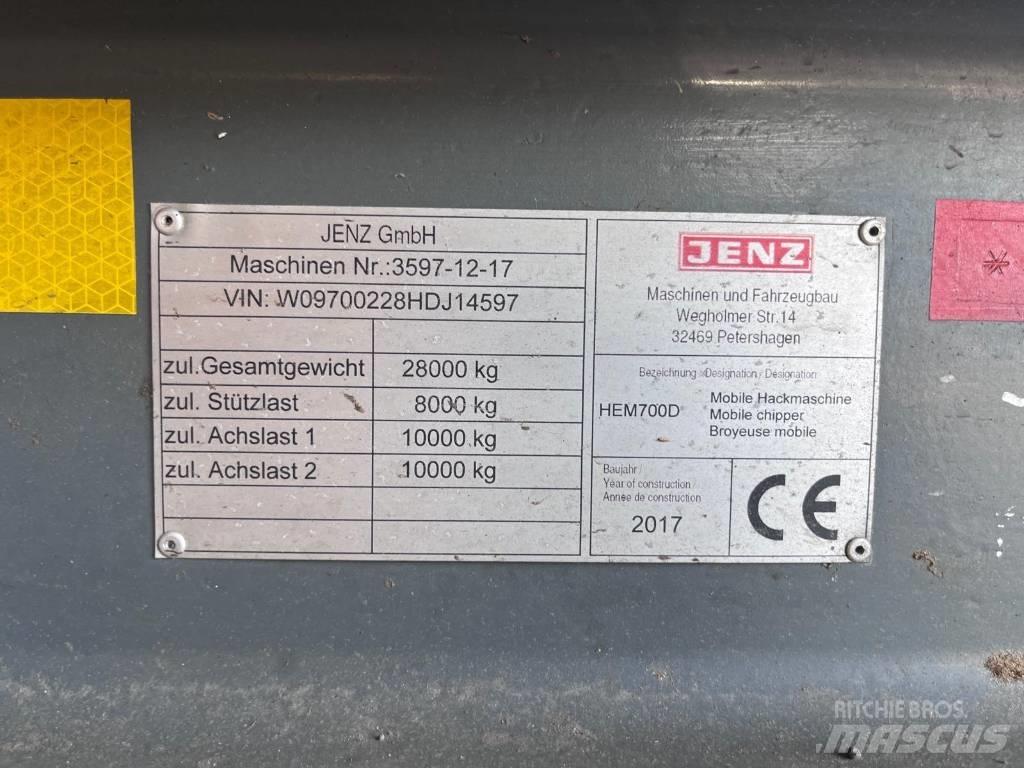 JENZ HEM 700 D Drobilci lesa